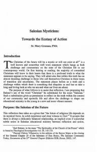 Greenan-Salesian_Mysticism_Towards_the_Ecstasy_of_Action-Journal_Salesian_Studies-Vol12_No2-Spring2004