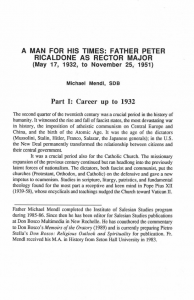 Mendl-A_Man_for_His_Times-Father_Peter_Ricaldone_as_Rector_Major_1932-1951_Part_I-Journal_Salesian_Studies-Vol04_No2-Fall1993