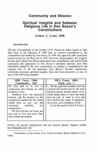 Lenti-Community_and_Mission-Spiritual_Insights_and_Salesian_Religious_Life_in_Don_Boscos_Constitutions-Journal_Salesian_Studies-Vol09_No1-Spring1998