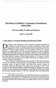 Lenti-Don_Bosco's_Definitive_Vocational_Commitment_1844_1846-The_Year_1846-Terrible_and_Glorious-Journal_Salesian_Studies-Vol12_No2-Spring2004