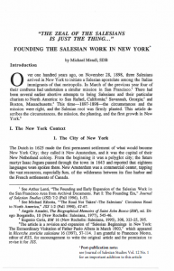 Mendl-The_Zeal_of_the_Salesians_Is_Just_the_Thing-Founding_the_Salesian_Work_in_New_York-Journal_Salesian_Studies-Vol11_No1-Spring2000