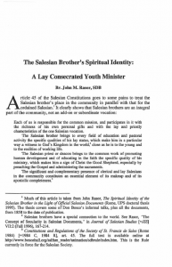 Rasor-The_Salesian_Brother's_Spiritual_Identity-A_Lay_Consecrated_Youth_Minister-Journal_Salesian_Studies-Vol12_No2-Spring2004