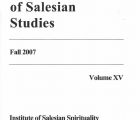 Journal Salesian Studies Volume 15